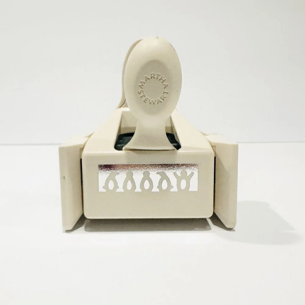 Martha Stewart Crafts Penguins Paper Punch Scrapbooking Journaling Tool
